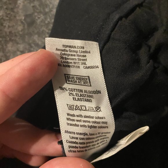 Topman Stretch Skinny 28x30 Chinos - Picture 5 of 5